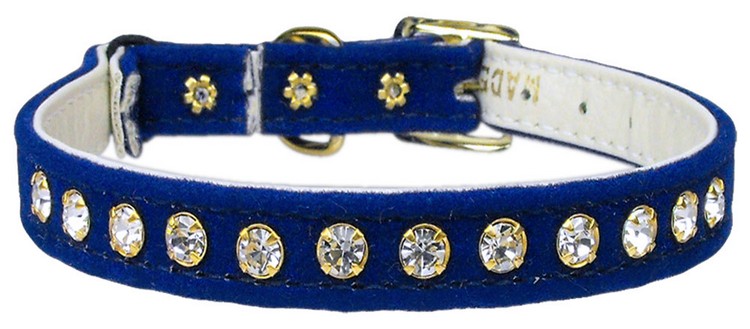 Velvet Cat Safety w/Band Collar Blue 10